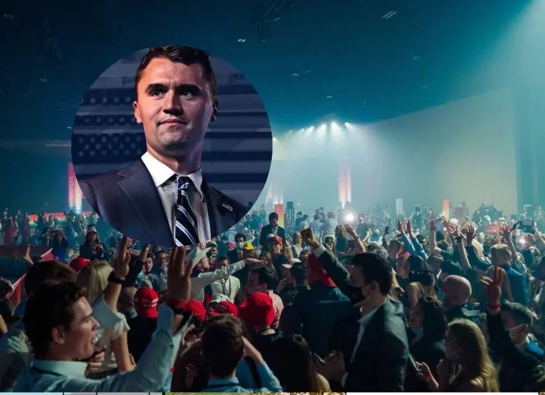 <span class="mln_uppercase_mln">Charlie</span><b><span class="mln_uppercase_mln"> Kirk fundó Turning Point USA en 2012, cuando el activista tenía 18 años de edad. FOTO: TPUSA</span></b>