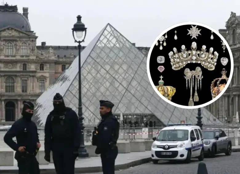 El robo de joyas en el Museo del Louvre provocó una crisis interna en la institución cultural francesa. FOTO: AFP.