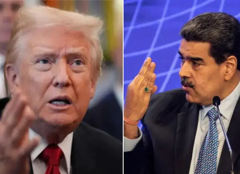 Trump autorizó conversaciones extraoficiales mientras evaluaba nuevas acciones sobre Venezuela. FOTO: AFP.