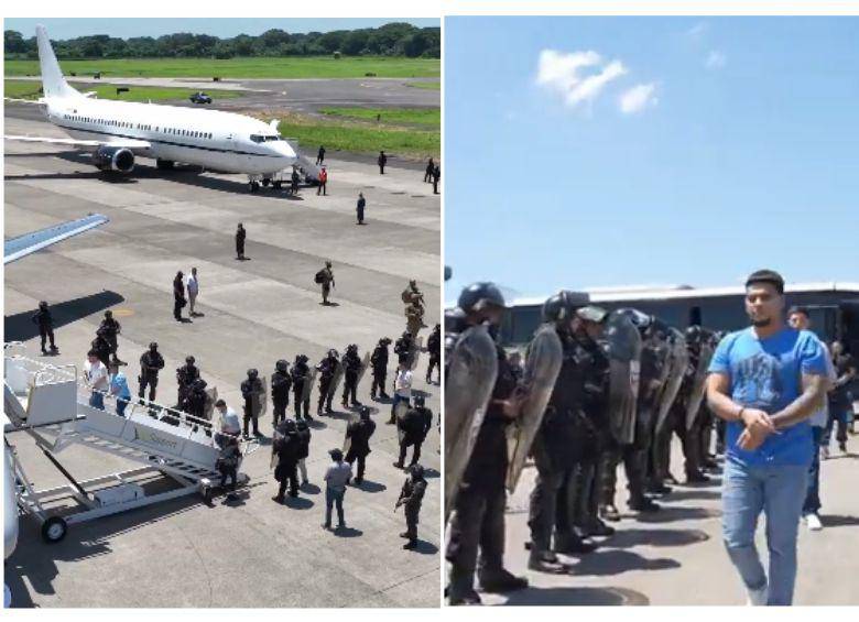 <span class="mln_uppercase_mln">Los</span><b><span class="mln_uppercase_mln"> venezolanos detenidos en megacárcel salvadoreña fueron parte del intercambio por estadounidenses que permanecían presos por el régimen de Nicolás Maduro. FOTO: CAPTURA DE VIDEO</span></b>