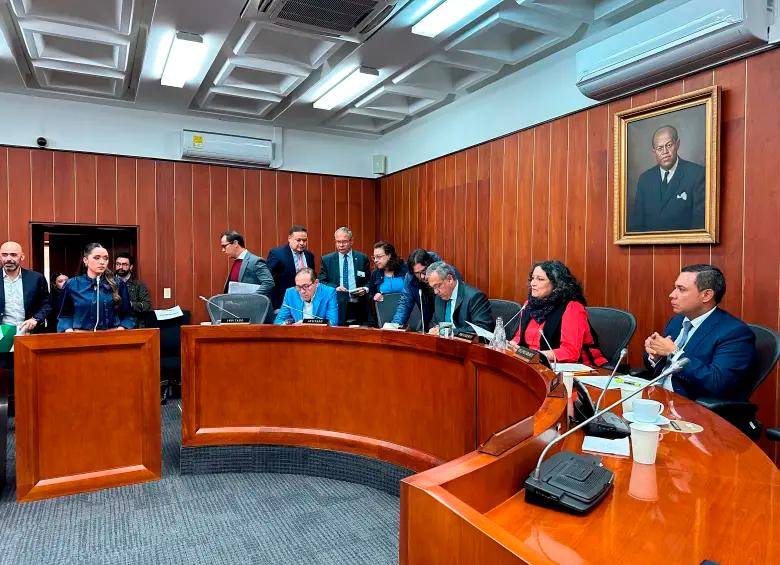 Este lunes se tiene previsto que la mayoría de integrantes de la Comisión Cuarta presenten una ponencia positiva al proyecto. De ese bloque ya se apartó la senadora Avella. FOTO: Colprensa