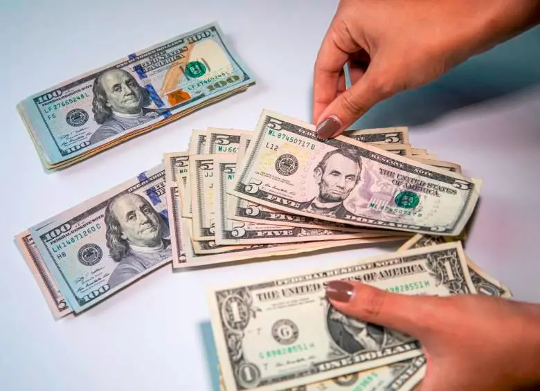 El dólar en Colombia sigue por debajo de los $4.000. FOTO EL COLOMBIANO. 