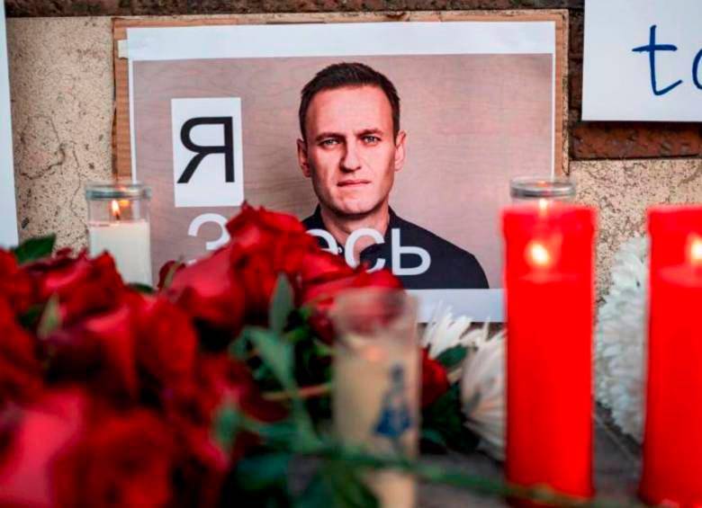 Alexéi Navalny murió el pasado 16 de febrero en una prisión en el Ártico. Era la principal figura opositora del Gobierno de Vladimir Putin. FOTO: AFP