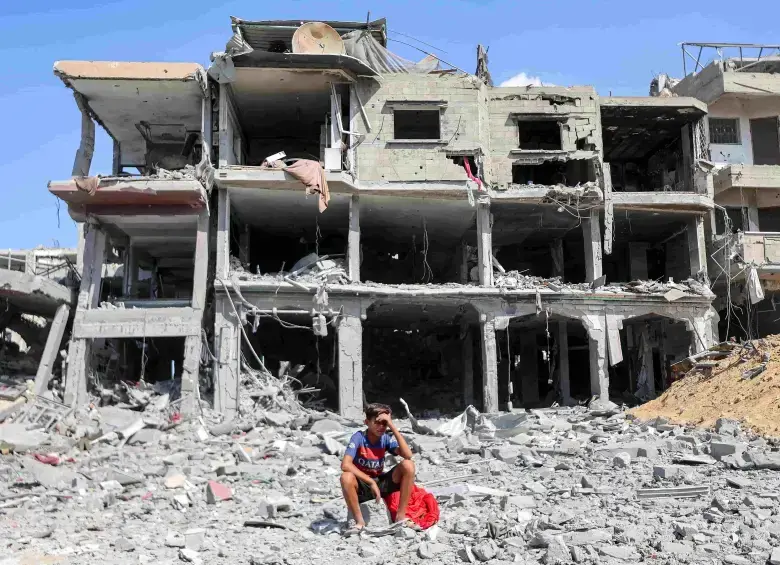 La ofensiva israelí lanzada en Gaza en respuesta al ataque ha matado al menos a 67.682 personas, según el Ministerio de Salud del territorio controlado por Hamás, cifras que la ONU considera creíbles. Foto: AFP