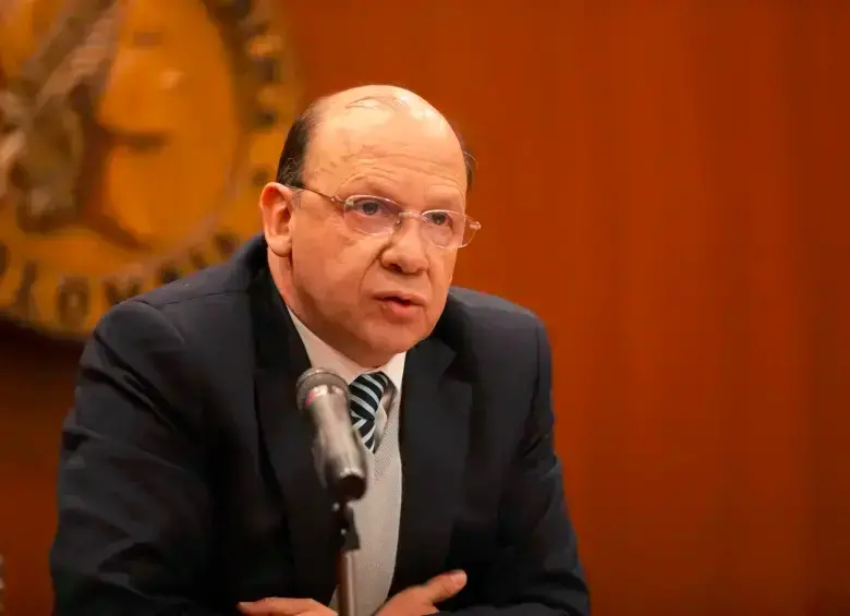 Germán Ávila, ministro de Hacienda. FOTO BANREP. 