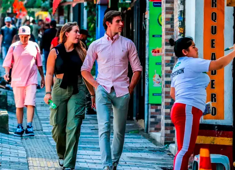 Medellín es la tercera ciudad más visitada por extranjeros que se hospedan en hostales. FOTO JAIME PÉREZ. 