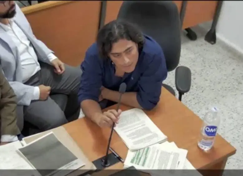 Nicolás Petro es hijo del presidente Gustavo Petro. FOTO: Captura de video.
