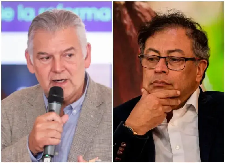 El presidente de la Andi, Bruce Mac Master, hizo un llamado directo al presidente Gustavo Petro para que actúe como garante de la Constitución y respete los resultados del proceso electoral. Foto: Colprensa