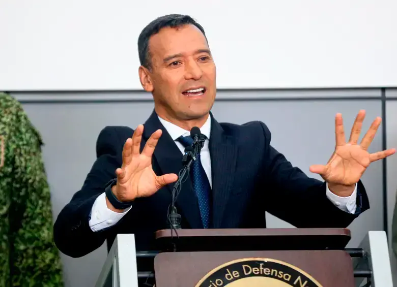 Pedro Sánchez, ministro de Defensa. FOTO COLPRENSA