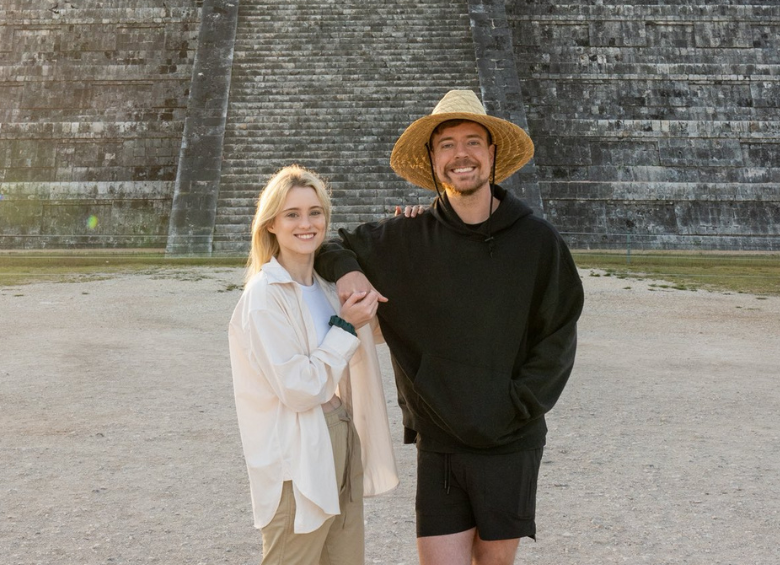 <span class="mln_uppercase_mln">El</span><b><span class="mln_uppercase_mln"> youtuber MrBeast </span></b><span class="mln_uppercase_mln">accedió a zonas restringidas de ruinas mayas, hecho que desató indignación en redes y en la población mexicana. FOTO: Redes sociales (Mr. Beast)</span>