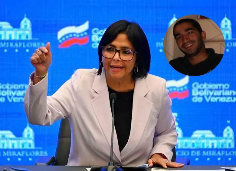 Delcy Rodríguez, presidenta interina de Venezuela tras la captura de Nicolás Maduro y su esposa.