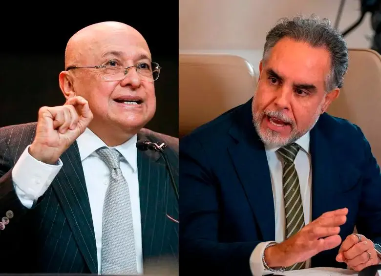 Ambos ministros buscan dejar atrás los insultos y tensiones recientes para fortalecer la relación institucional entre los ministerios de Interior y Justicia. FOTOS: Presidencia