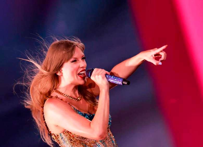 Por cuarta vez la artista Taylor Swift es la más vendedora de la industria de la música en todo el mundo. FOTO AFP