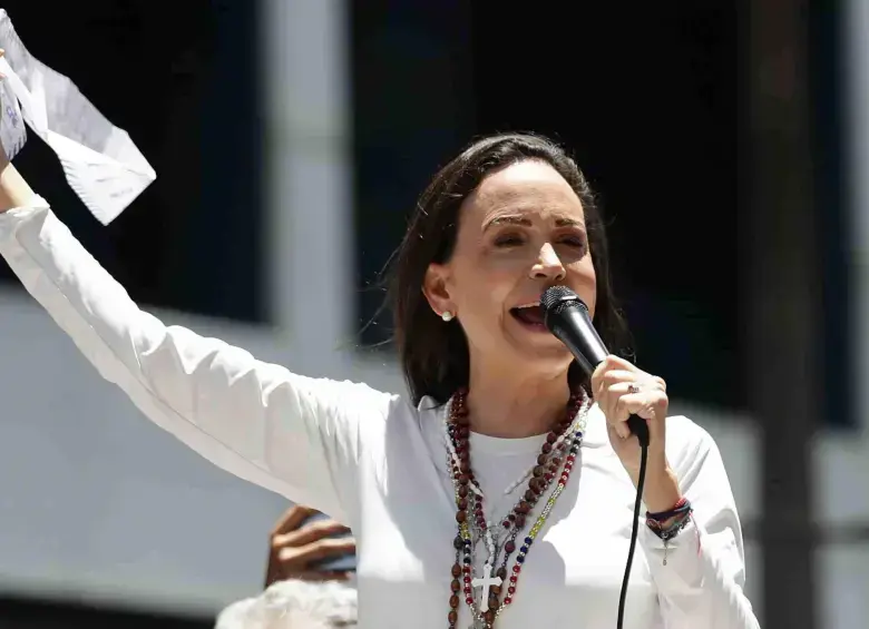 María Corina Machado habló de la posible caída de Nicolás Maduro en Venezuela. FOTO: Tomada de las redes sociales 
