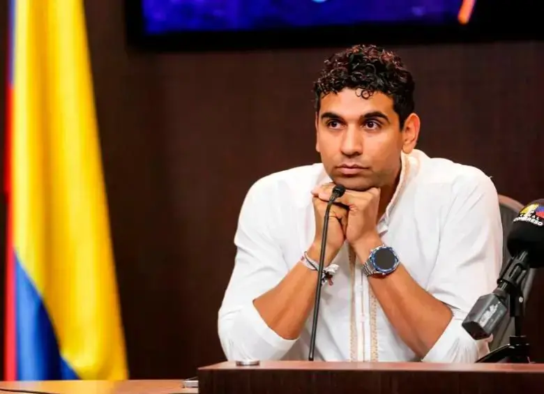 David Racero, miembro de la Cámara de Representantes por el partido Colombia Humana. FOTO:<b> </b>Colprensa