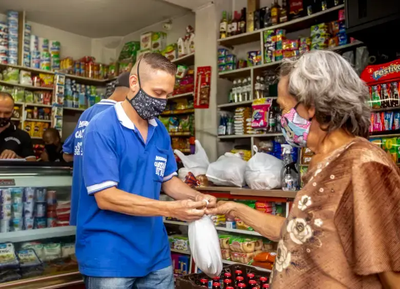 33% de los comerciantes mejoraron sus ventas en febrero. FOTO CAMILO SUÁREZ.