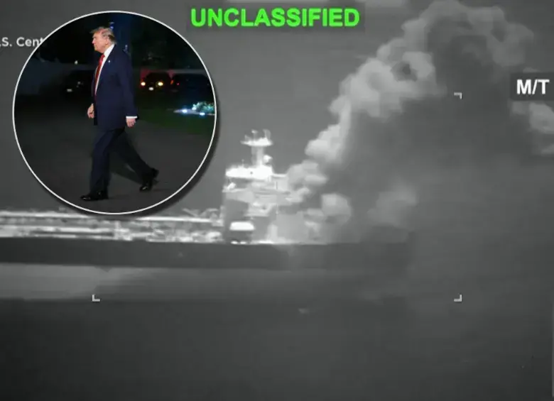 El régimen de Irán lanzó una acusación contra Estados Unidos tras los bombardeos en su contra. FOTO: AFP
