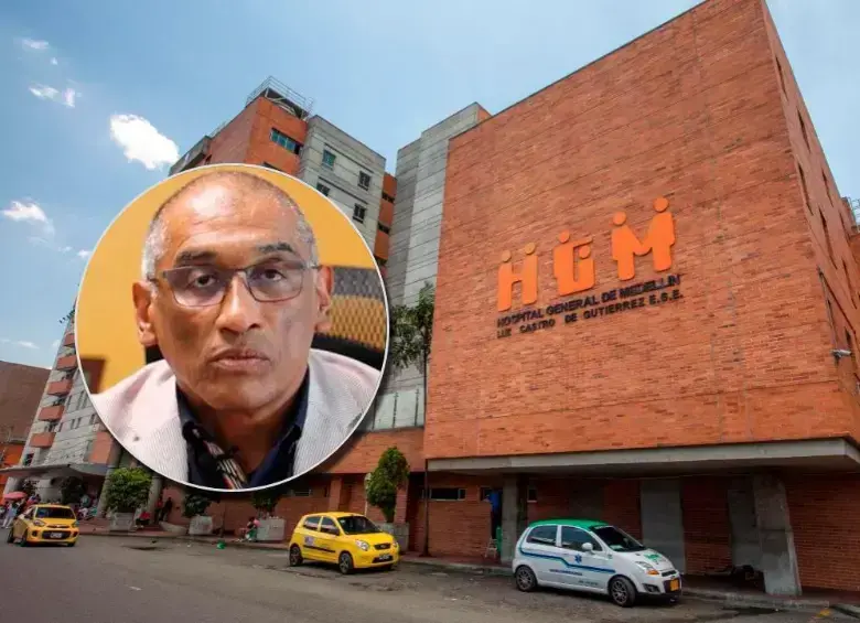 Mario Fernando Córdoba fue director del Hospital General de Medellín y ahora es interventor de Asmet Salud. FOTO: El Colombiano