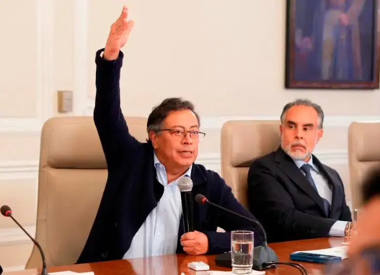 En su viaje a la Asamblea General de la ONU, Gustavo Petro optó por no delegar funciones presidenciales en Armando Benedetti, como lo había hecho en ocasiones anteriores. FOTO: PRESIDENCIA