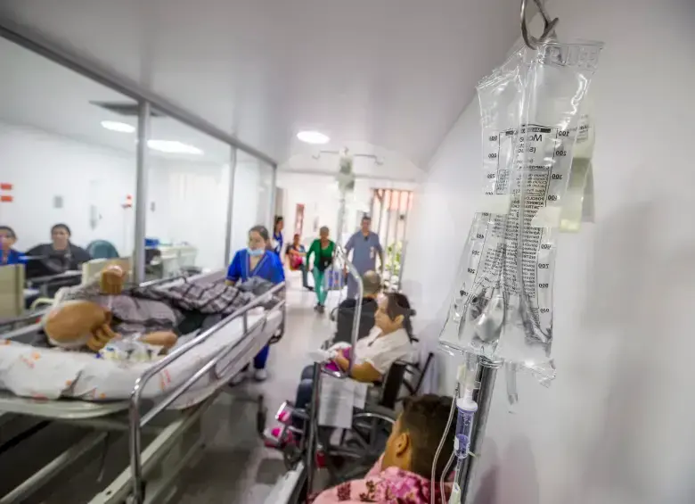Las autoridades de salud declararon alerta naranja en la red hospitalaria de Cali y el Valle. FOTO ARCHIVO