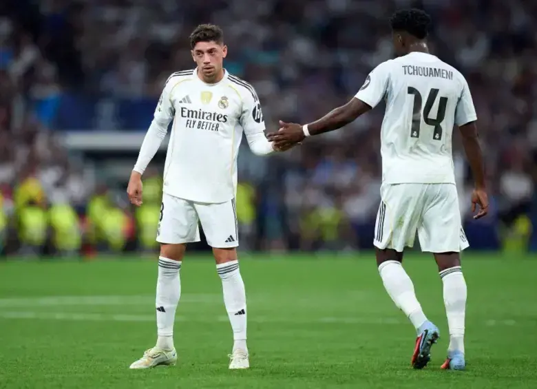 El Real Madrid se ha visto sacudido por un altercado entre el francés Aurélien Tchouaméni y el uruguayo Federico Valverde. FOTO: AFP