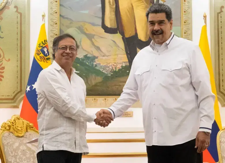 <span class="mln_uppercase_mln">Gustavo</span><b><span class="mln_uppercase_mln"> Petro aseguró que hubo dialogo entre el gobierno de EEUU, Colombia y Venezuela antes de las elecciones que dieron como ganador a Nicolás Maduro y que la oposición calificó como un fraude. FOTO: COLPRENSA</span></b>