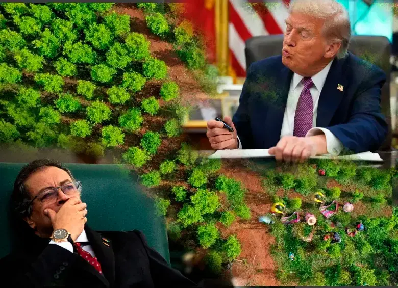Los efectos económicos de la descertificación de Estados Unidos a Colombia aún están por verse. FOTO Colprensa, AFP y Presidencia