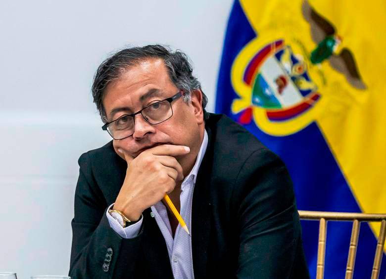 El presidente de Colombia, Gustavo Petro Urrego. Foto Jaime Pérez.