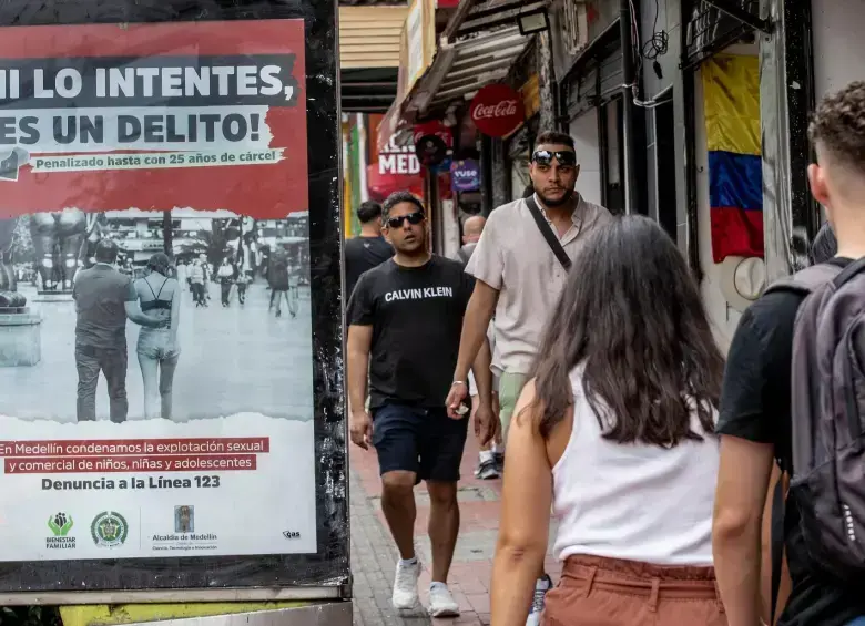 Desde el año pasado, las autoridades colombianas y estadounidenses intensificaron sus esfuerzos para combatir la explotación sexual de niños en Medellín. FOTO: EL COLOMBIANO