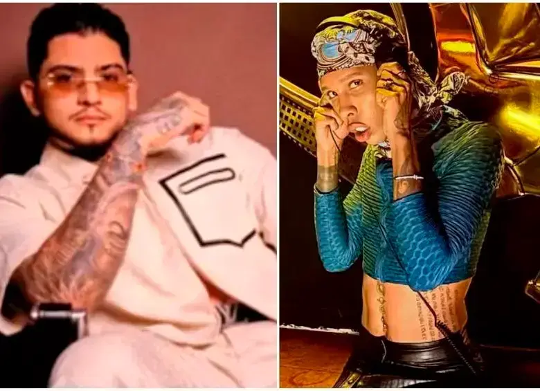 Bayron Sánchez Salazar (B King) y Jorge Luis Herrera Lemos (DJ Regio Clown), asesinados en México el 16 de septiembre de 2025. FOTOS: Cortesía