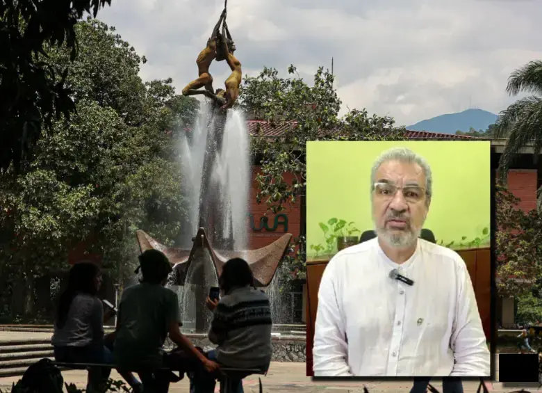 El profesor Héctor Iván García, nombrado vía resolución como rector de la Universidad de Antioquia por el Ministerio de Educación. FOTOS: Archivo y cortesía