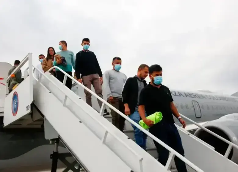 Muchos vuelos de deportación son fantasma. Imagen de referencia. FOTO: Colprensa