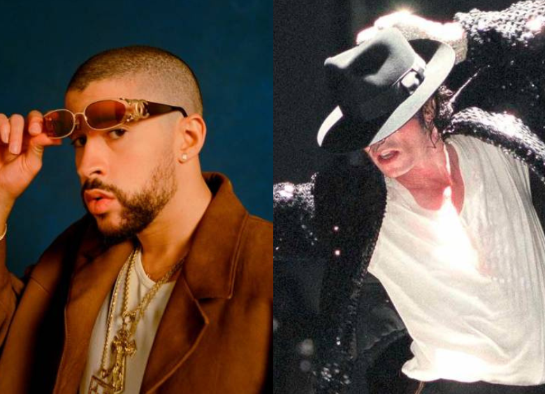 Bad Bunny fue nombrado por Forbes como el nuevo “Rey del Pop”, título que ostenta Michael Jackson. FOTO: CORTESÍA Y GETTY.