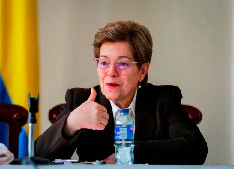 La ministra de Trabajo, Gloria Inés Ramírez. Foto Colprensa. 
