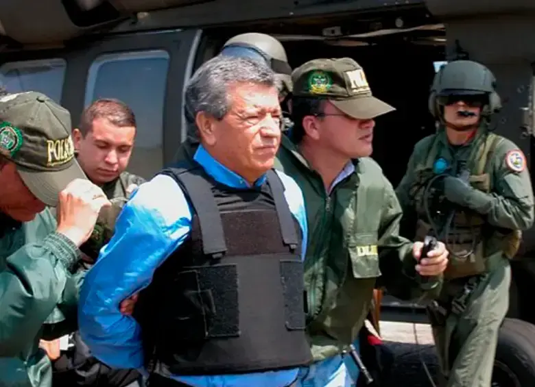 Miguel Rodríguez Orejuela, junto a su hermano Gilberto, lideraron el Cartel de Cali entre los años 80 y 90. FOTO POLICÍA