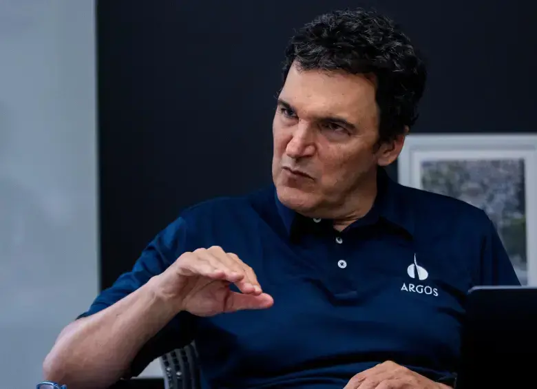 Juan Esteban Calle, presidente de Cementos Argos. FOTO: Julio César Herrera.
