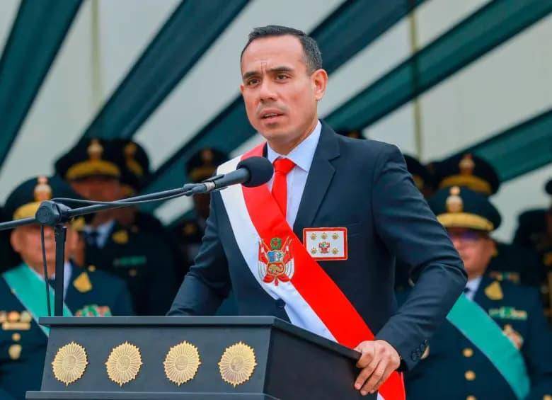 El Congreso de Perú declaró la vacancia del presidente interino José Jerí. FOTO: AFP. 