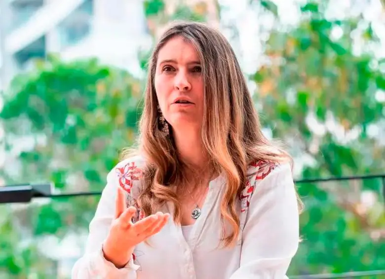 La congresista se declaró confiada de que “todas las altas cortes van a defender la Constitución del 91”. FOTO: CAMILO SUÁREZ/EL COLOMBIANO