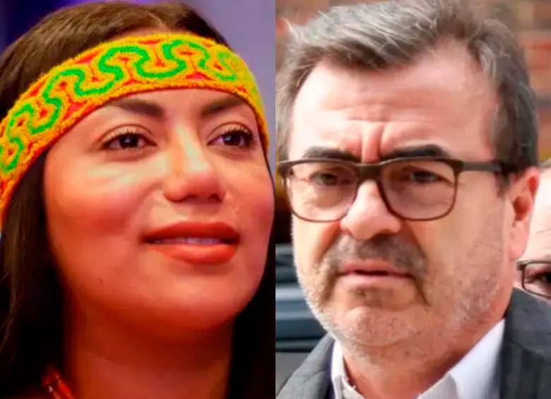 Previamente, Peralta, junto con Olmedo López y Sneyder Pinilla, fue señalada de haber direccionado un contrato de $2.125 millones relacionado con maquinaria amarilla para Riohacha (La Guajira). FOTO: COLPRENSA