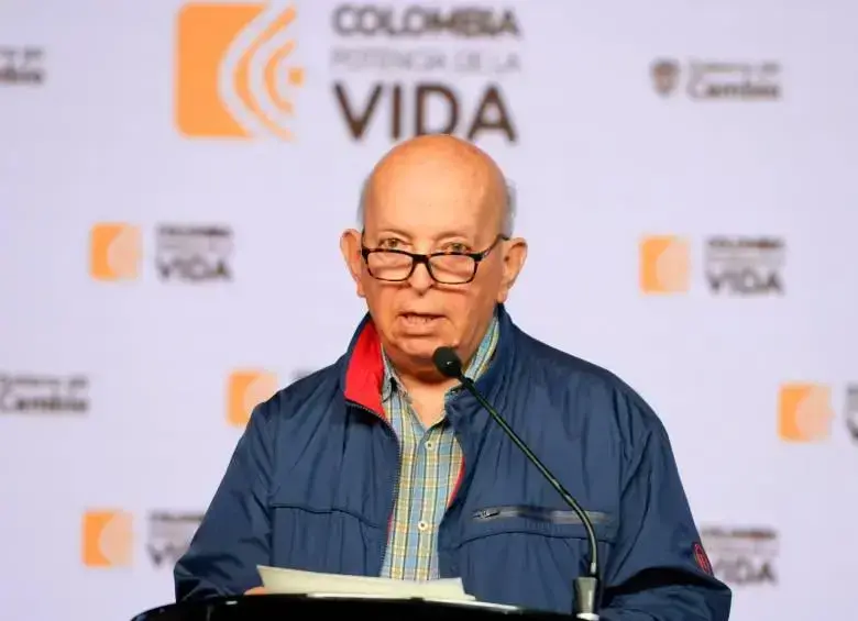 Comisionado de Paz, Otty Patiño. Foto: Presidencia