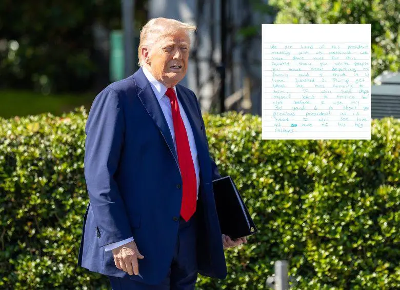 <span class="mln_uppercase_mln">El</span><b><span class="mln_uppercase_mln"> Servicio Federal de Inmigración (ICE) de Estados Unidos habría recibido por correo una carta donde amenazaban con dispararle al presidente Donald Trump. FOTO: XINHUA</span></b>