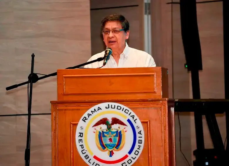 Jorge Ibánez, presidente de la Corte Constitucional. FOTO CORTESÍA.