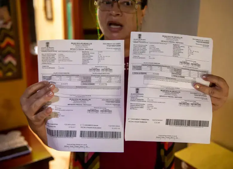 Mientras 527 municipios de Colombia protestaban por el alza en predial tras la Resolución 2057, Antioquia no tuvo ninguno. FOTO: El Colombiano.