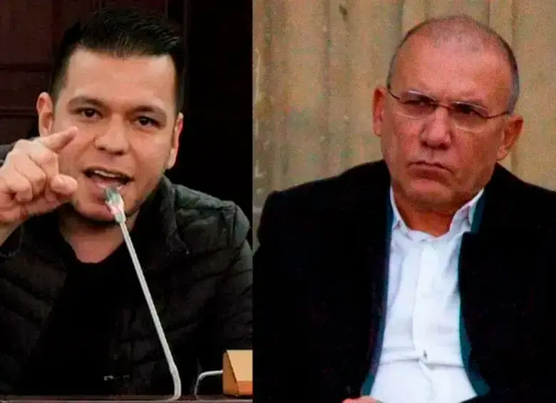 Jota Pe Hernández es senador por la Alianza Verde y Roy Barreras es precandidato presidencial. FOTOS CORTESÍA