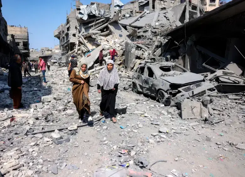 El recrudecimiento de la guerra en Gaza empezó en octubre de 2023. FOTO AFP