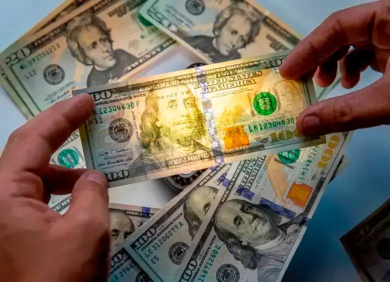 Dólar se aproxima a la barrera de los $4.400. FOTO EL COLOMBIANO