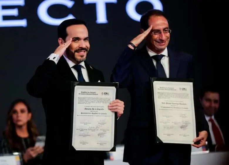 De la Espriella comienza a recomponer la relación con Estados Unidos antes de asumir la Presidencia. FOTO: COLPRENSA.