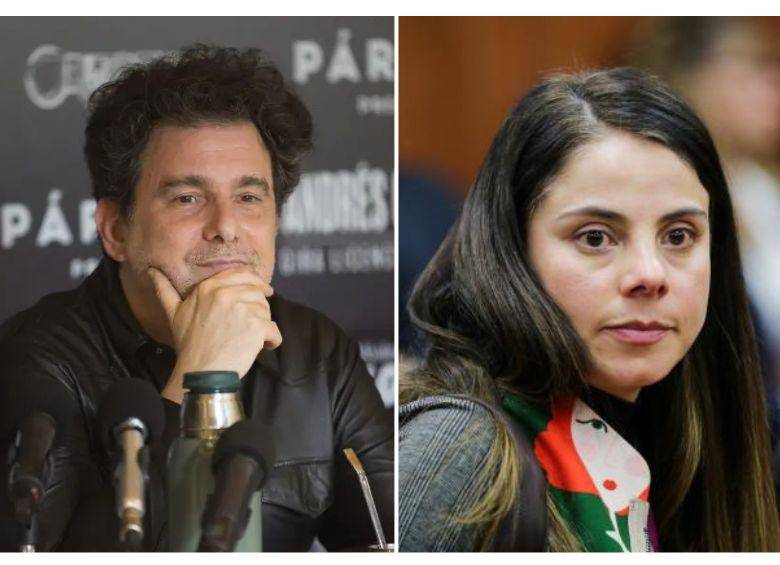 La senadora Esmeralda Hernández reprochó al artista Andrés Calamaro por sus declaraciones a favor de las corridas de toros. FOTO: Archivo EL COLOMBIANO y Colprensa