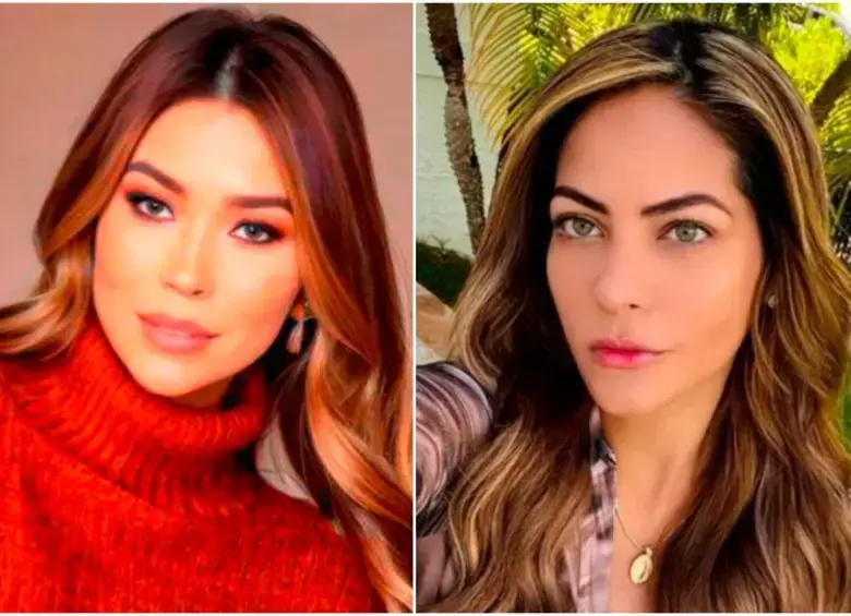Laura Ojeda Estupiñal (derecha) será imputada por el delito de violación de datos personales contra Daysuris Vásquez.<b> </b>FOTOS: Tomadas de redes sociales 