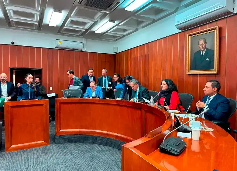 Comisión Cuarta del Congresos de la República. FOTO SENADO. 